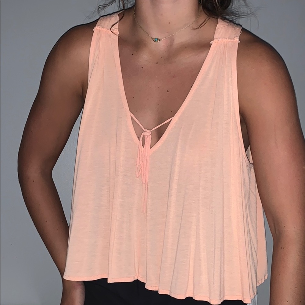 Peach tank top